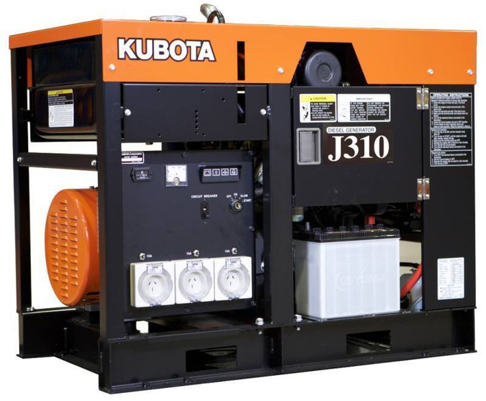Дизельный генератор KUBOTA J310