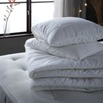 Евро одеяло IKEA STJARNBRACKA (СТЭРНБРЭККА), Стеганое, Зимнее, Белый, 220x240 см