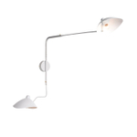 SL305.501.02 Светильник настенный ST-Luce Белый/Белый E27 2*60W