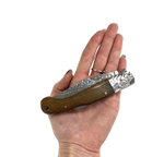 Складной нож Лев, сталь 65Х13, B636, Pirat