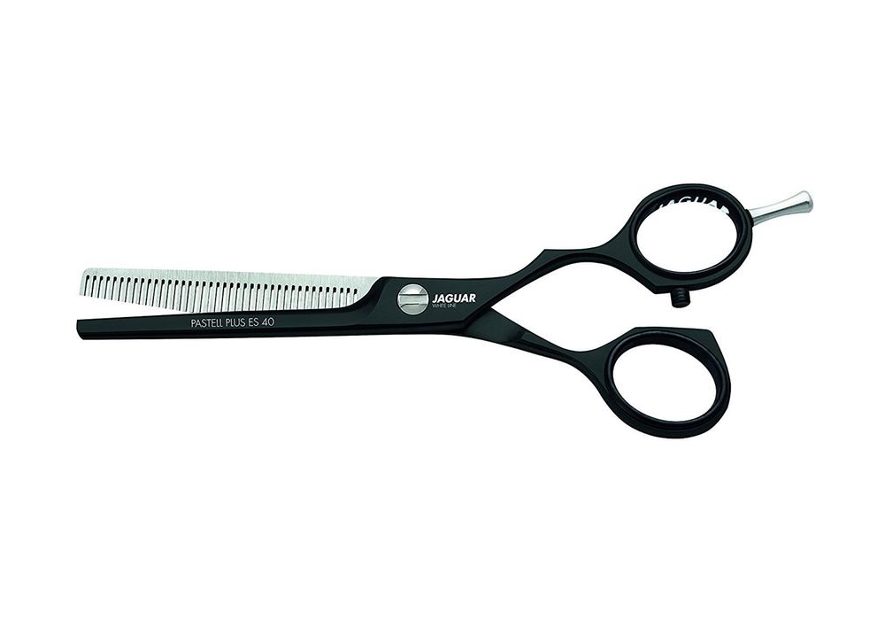 Ножницы филировочные Jaguar White Line Pastell Plus Offset Lava 40 5.5" - 2
