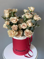 Коробка с розами