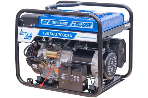Бензогенератор трехфазный TSS SGG 7000E3A - [7 кВт / Lifan 192FD] трехфазный