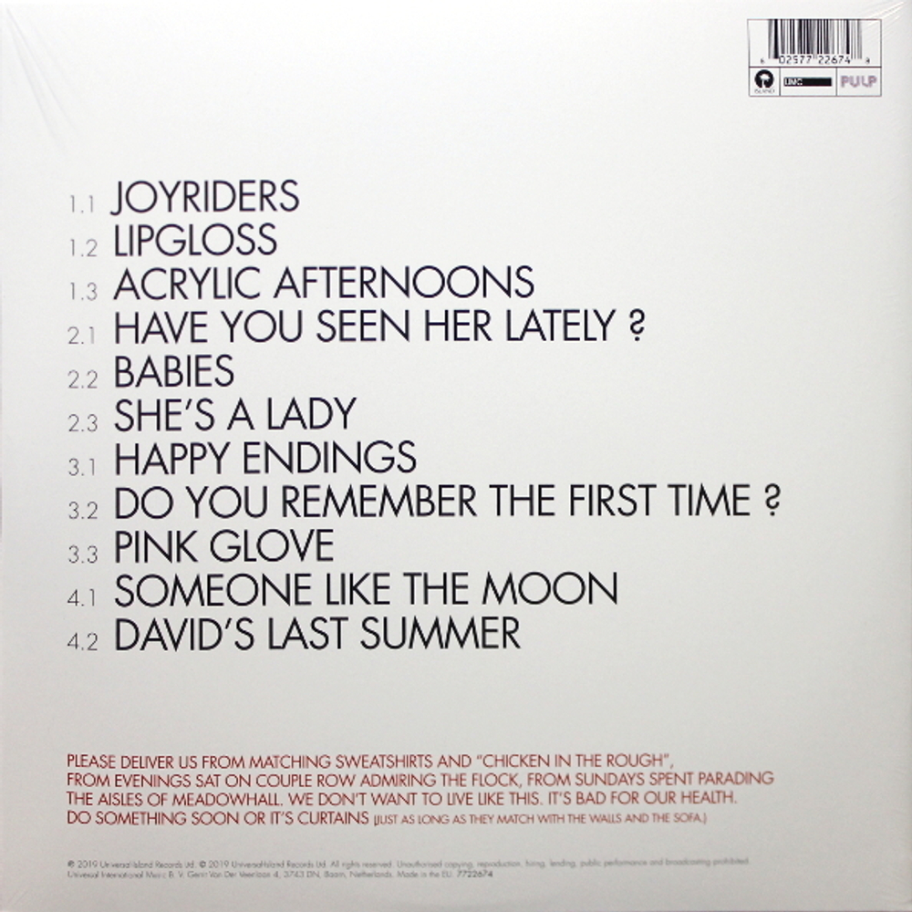 Pulp / His 'n' Hers (2LP)