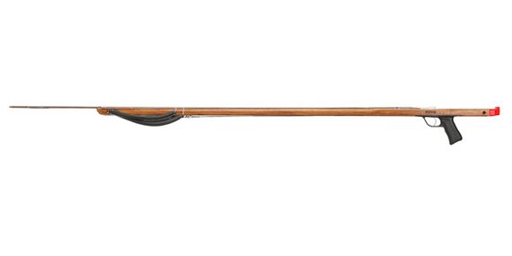 Ружье-арбалет подводное Riffe Euro #110X 58"(147 см), 2 кольцевые тяги, гарпун 59"(150 см), дерево тиковое