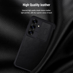 Кожаный чехол-книжка Nillkin Leather Qin Pro для Samsung Galaxy S25+