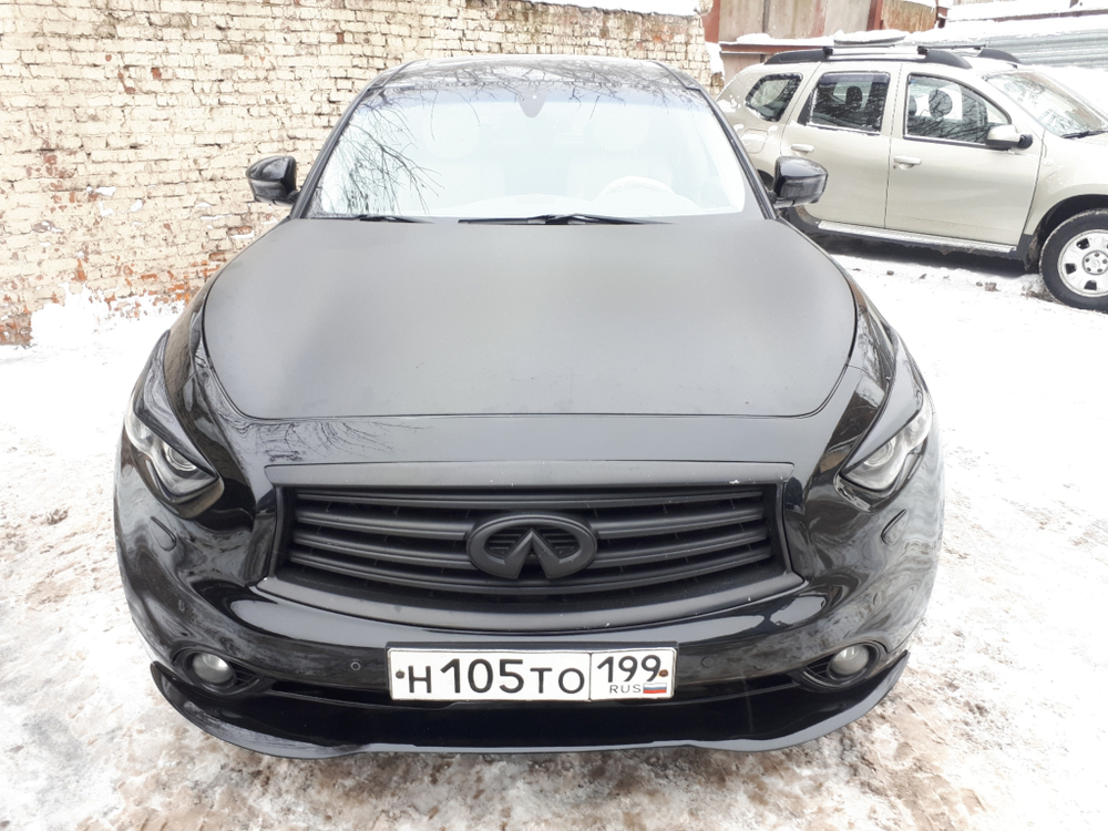 Сплиттер #v1 для Infiniti QX70 FX37 FX50