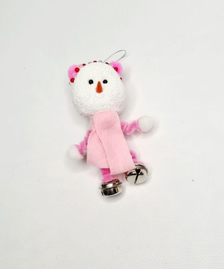 Ёлочная игрушка "Снеговик", 11 см