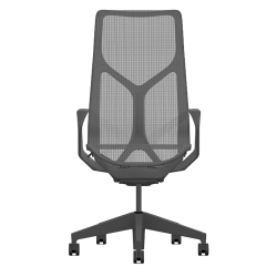 Кресло Herman Miller Cosm, высокая спинка, цвет Graphite, нерегулируемые подлокотники