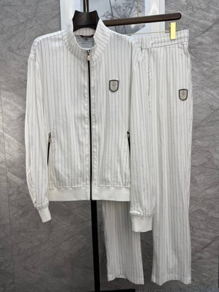 Льняной костюм Brunello Cucinelli