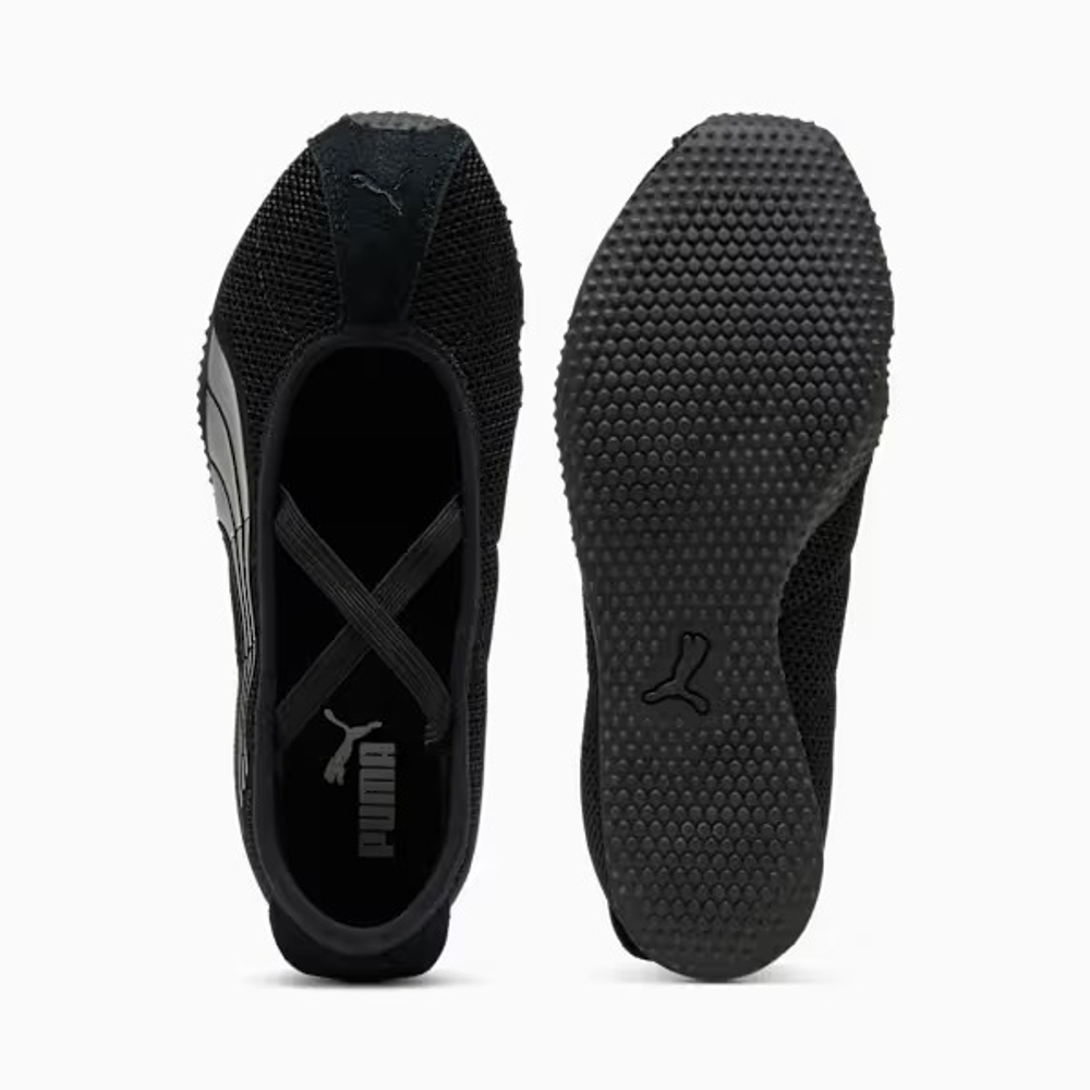 PUMA Женские кроссовки-балетки H-Street, черный