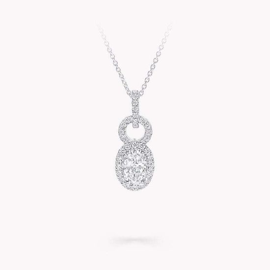 Подвеска Graff Icon 8 Oval Diamond Pendant