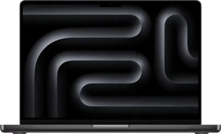 Ноутбук Apple MacBook Pro A2992 M3 Pro 11 core 18Gb SSD512Gb/14 core GPU 14.2" Liquid Retina XDR (3024x1964) macOS black WiFi BT Cam (MRX33HN/A)