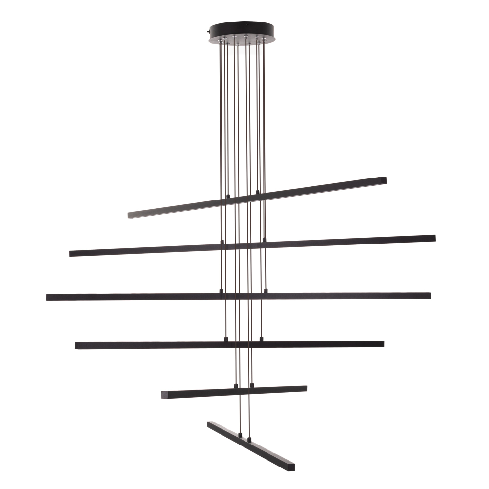 Citilux Стиг CL203261 LED Люстра подвесная с пультом Чёрная