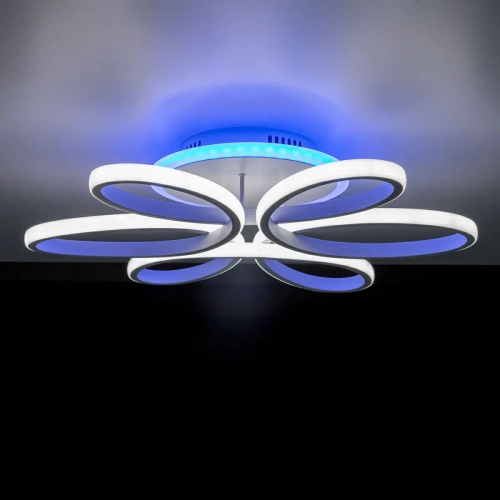 Потолочная светодиодная люстра Citilux Сезар Смарт CL233A150E RGB