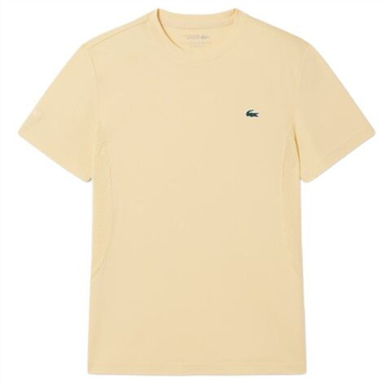 Теннисная футболка Lacoste Tennis x Novak Djokovic - yellow