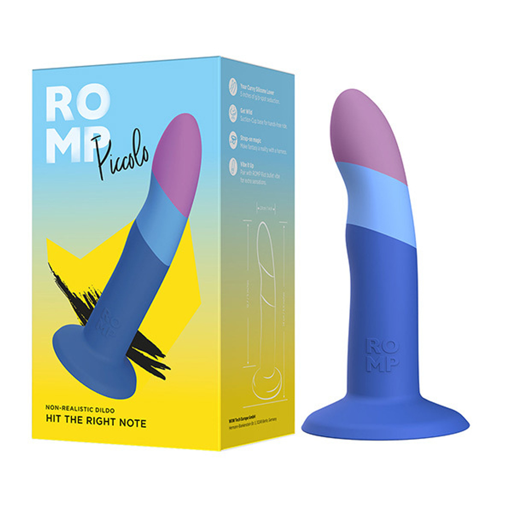 Фаллоимитатор 14см с присоской Romp Piccolo RPSP1SG5