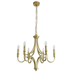 Подвесная люстра Newport DANIELA 3456/С brass