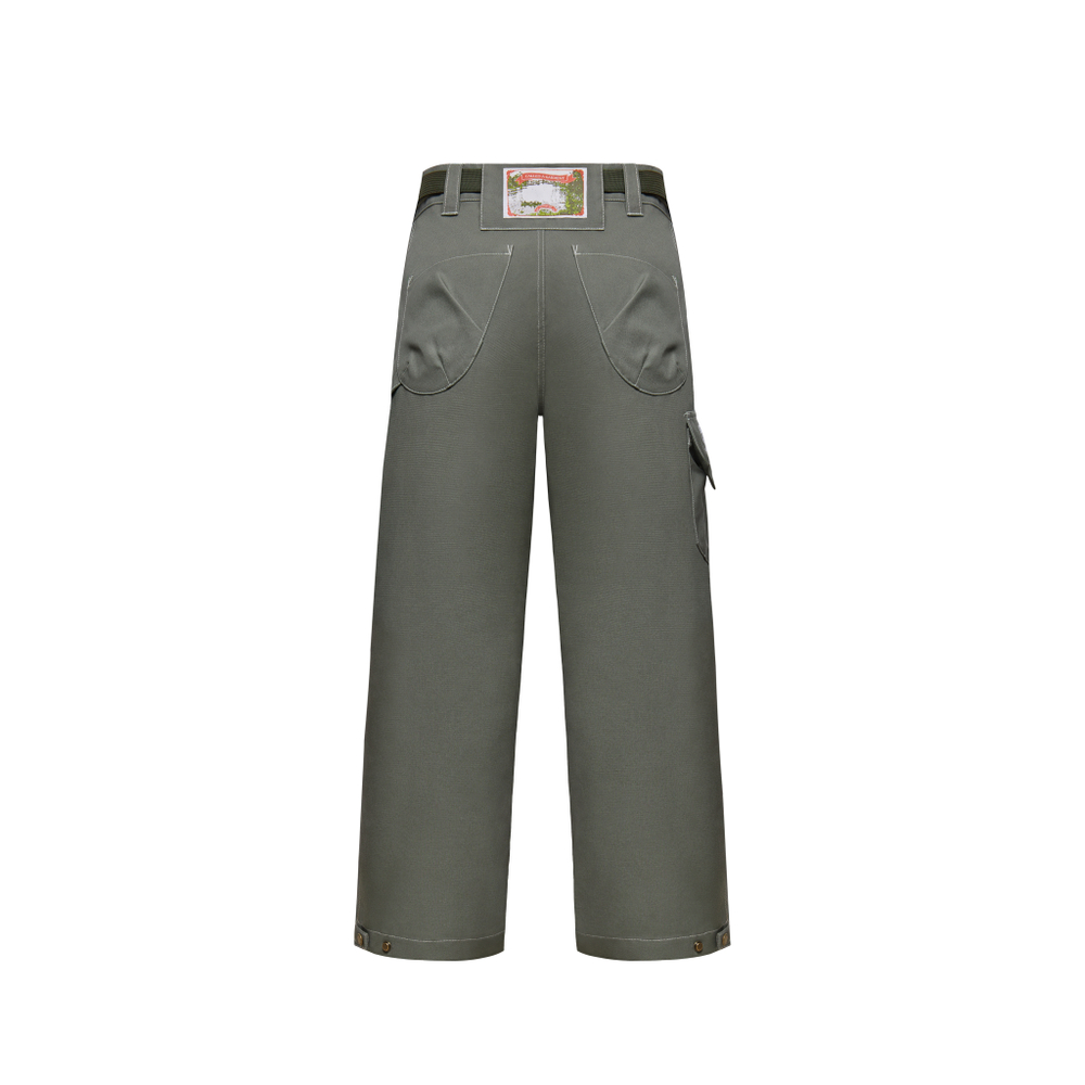Брюки Called a Garment Duck Canvas "Olive"