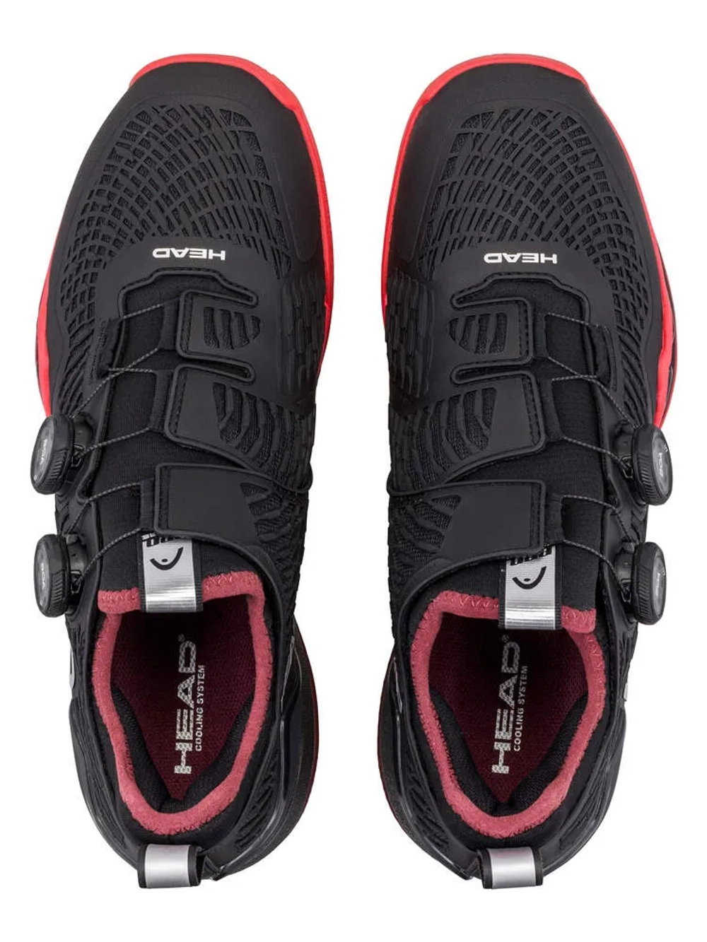 Теннисные кроссовки Head Endure Pro Boa Clay - black/red