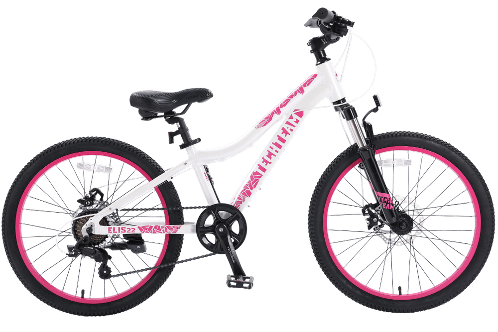 Велосипед TechTeam Elis 24"х13" белый 2023