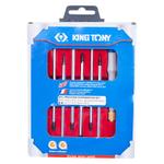 KING TONY (32607MR) Набор прецизионных отверток (PH, SL, TORX) 8 предметов