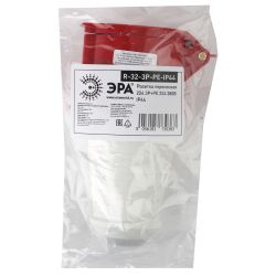 Розетка ЭРА R-32-3P-PE-IP44 переносная 224 3Р+РЕ 32А 380В IP44 | Электротовары