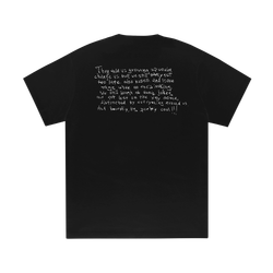 DRAW LOGO T-SHIRT BLACK