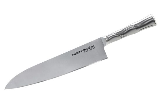 Нож кухонный Samura Bamboo Гранд Шеф 240 мм, SBA-0087/K