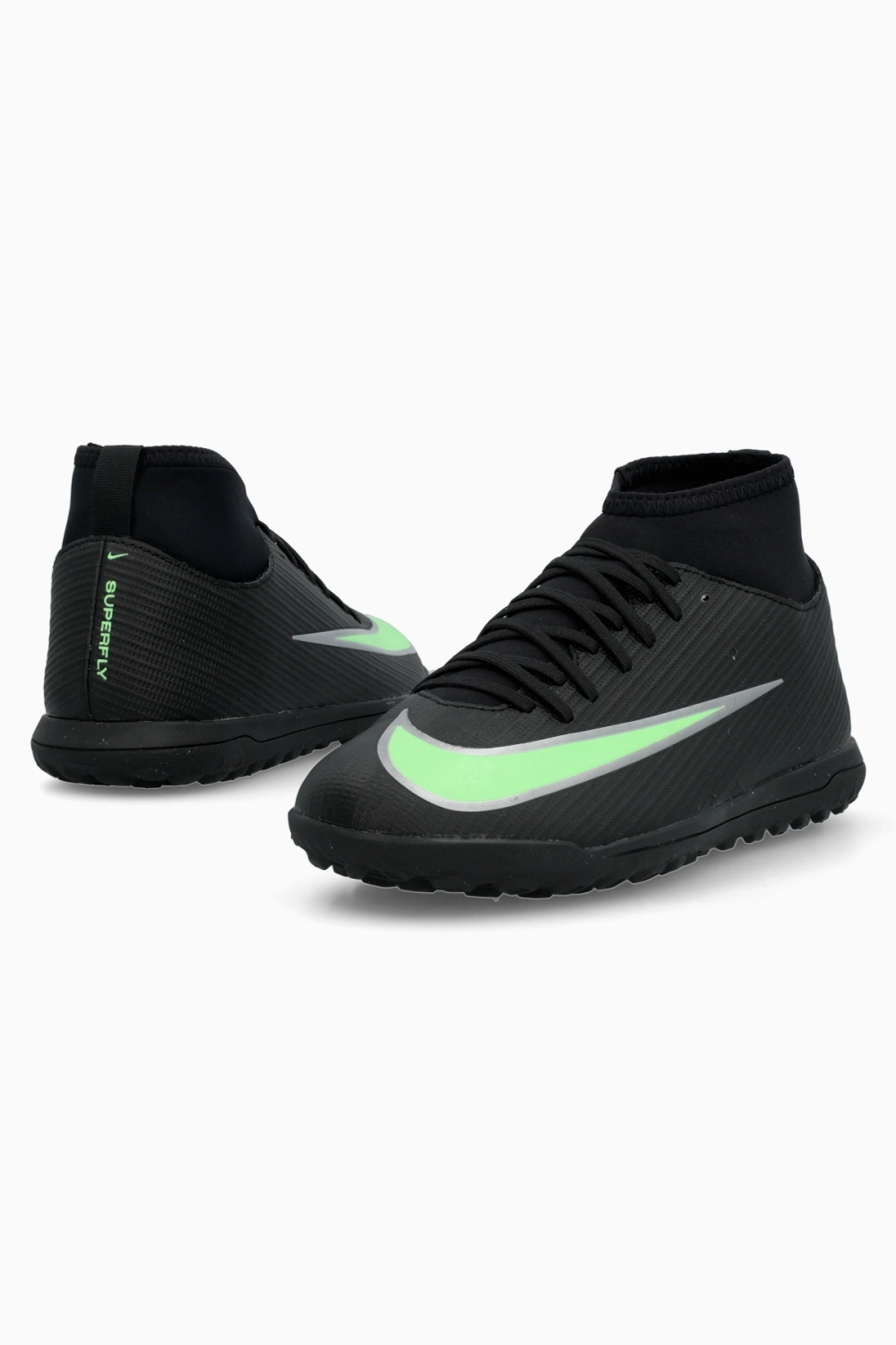 Сороконожки Nike Zoom Mercurial Superfly 11 Club High TF Junior - черный
