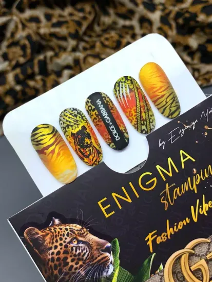 Пластина для стемпинга Enigmanic Stamping Fashion Vibe