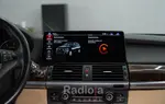 Магнитола для BMW X5 F15, X6 F16 2014-2017 NBT - RDL монитор 12.3" на Android 13, Быстрая, CarPlay, 4G SIM-слот