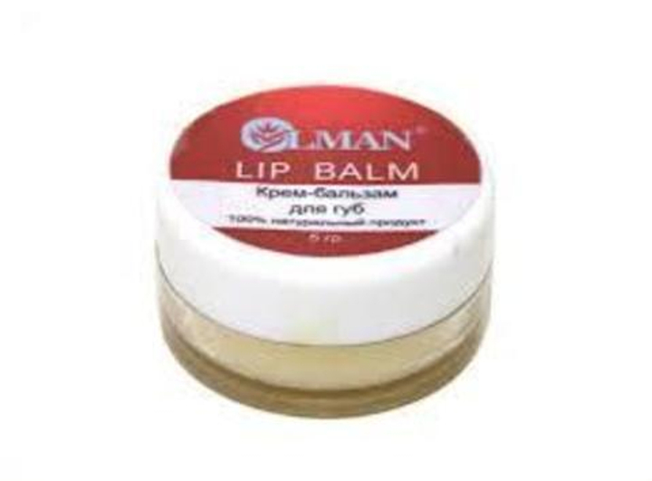 Крем-бальзам Olman Lip Balm для губ 5 гр.