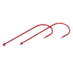 Крючок Hanzo Round SW-100-1-4 Red №04 10шт