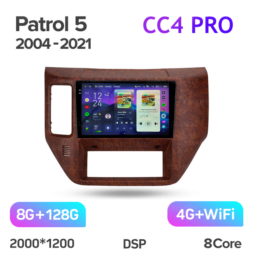 Teyes CC4 Pro 9" для Nissan Patrol 2004-2021