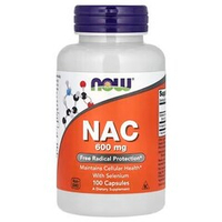 NOW Foods, NAC with Selenium, 100 Capsules | Selenli NAC, 100 kapsula