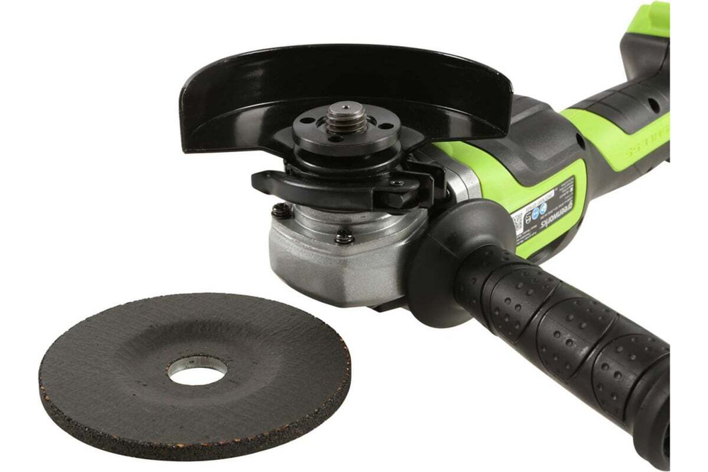 УШМ GREENWORKS GD24AGK4 24 V аккумуляторная   3200207UB