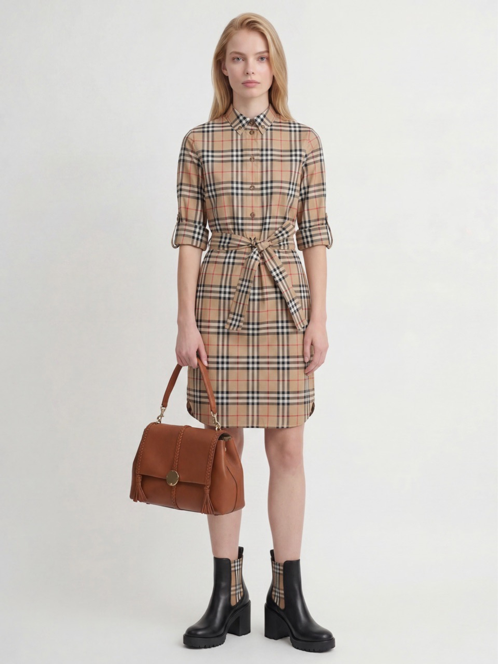 Платье-рубашка Burberry