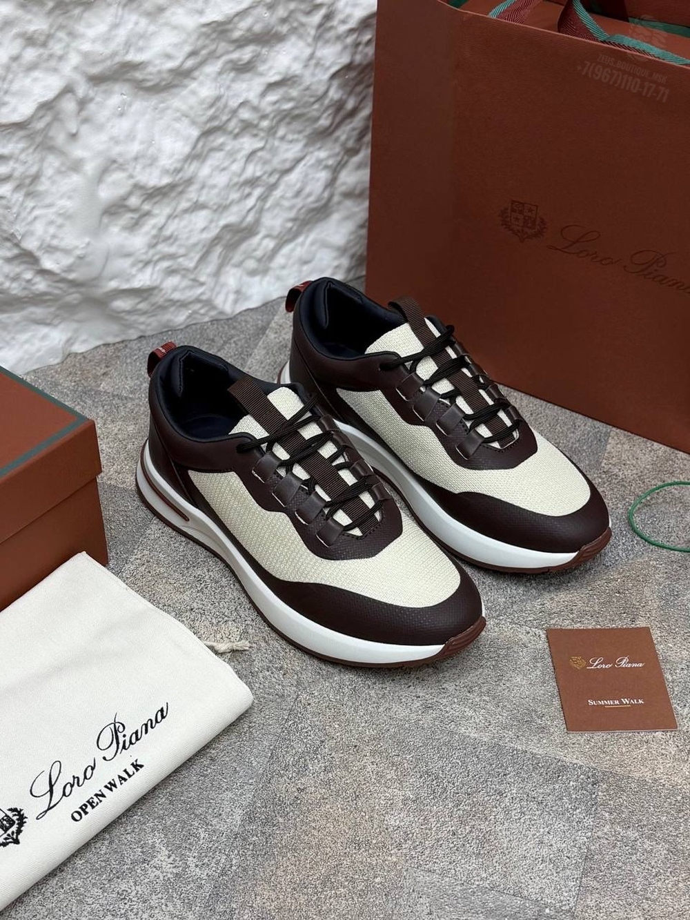 Кроссовки Loro Piana Week End Walk