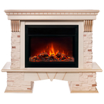 Каминокомплект Real Flame Sorento 25,5/26 WT с очагом Moonblaze Deluxe Black