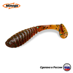 Силиконовая приманка "Minoga" COOPER 3,0"(6шт) 75мм, 2,5гр, цвет 004