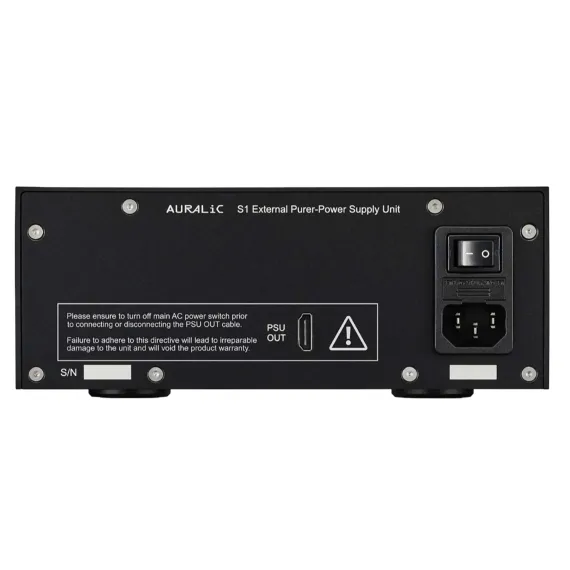 AURALiC S1 External Pure-Power Supply Unit Black