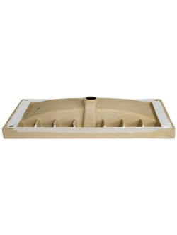 Раковина мебельная AVS Гармония 101x46 черная матовая 802-0002-1010-BM