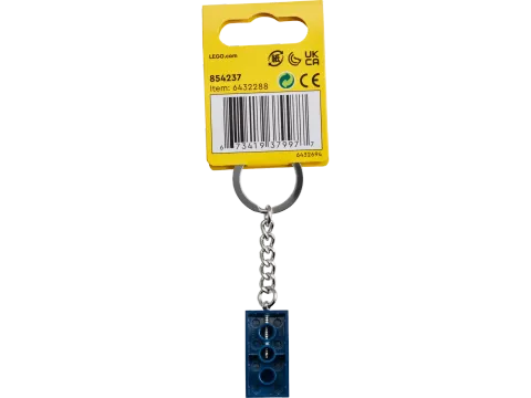 Брелок LEGO Minifigures 854237 Синий кубик 2х4