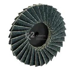 Лепестковый торцевой круг Karnasch Ø50 мм, Р60, ZIRCONIUM MINI, артикул 12.1070.050.060