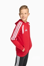 Кофта adidas Tiro 26 League Sweat Full-Zip Junior - красный