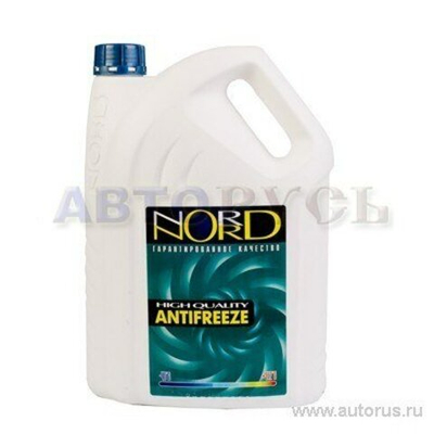 Антифриз NORD High Quality Antifreeze готовый -40C синий 5 кг NSW 20386