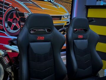 Сиденья спортивные JBR Black (2шт)