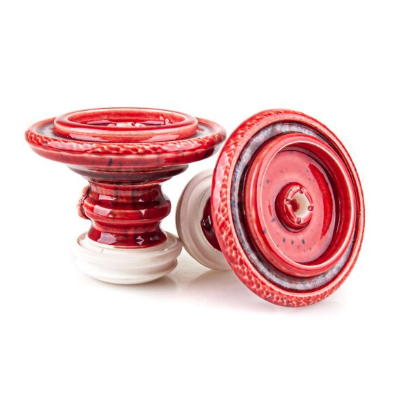 Hookah Bowl Amfora Design Red