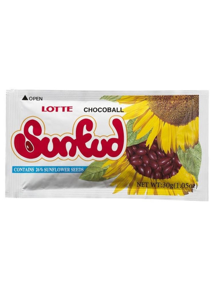 Семечки в шоколаде Lotte Sunfud 30 г x 10 шт